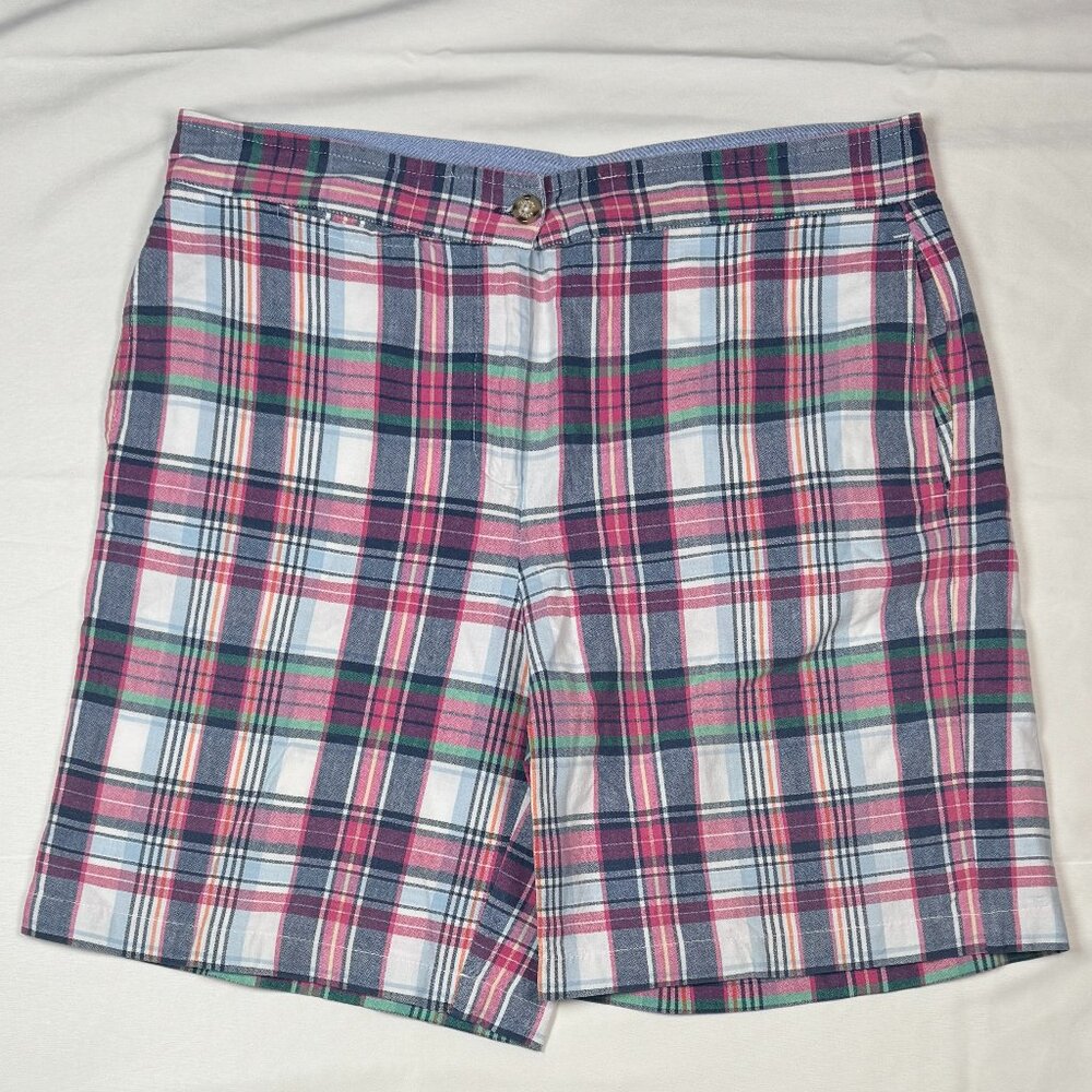 (10) TOMMY HILFIGER Wmn's Plaid Shorts